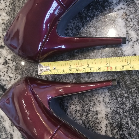 Le Chateau ❤Tall Spike Heel ❤Shiny❤Super Hot ❤ Sz 8 - Picture 8 of 8